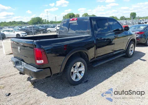 2013 Ram 1500 Sport from USA, damaged, VIN 1C6RR7MT7DS505058